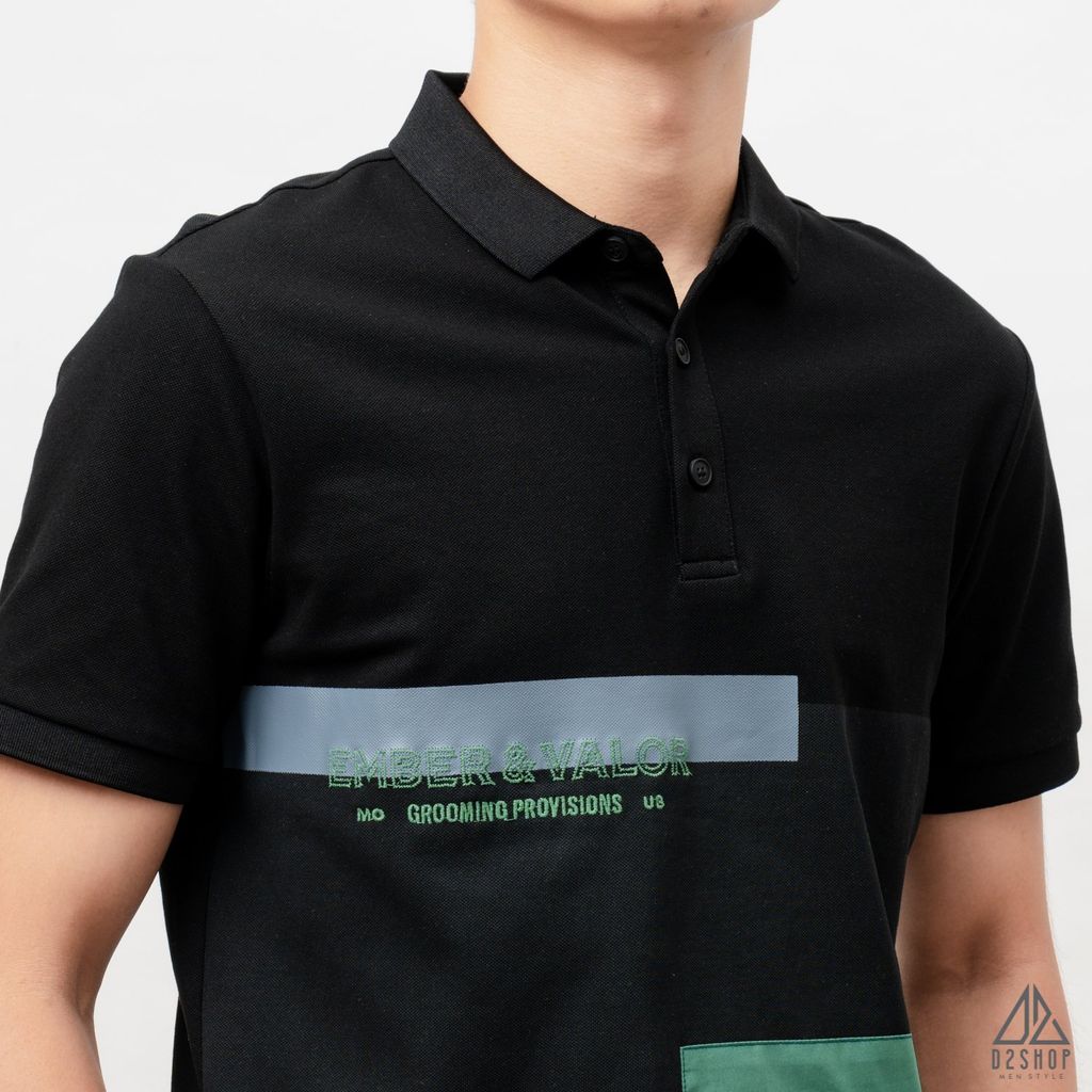 Áo polo phối ngực EMBER&VALOR