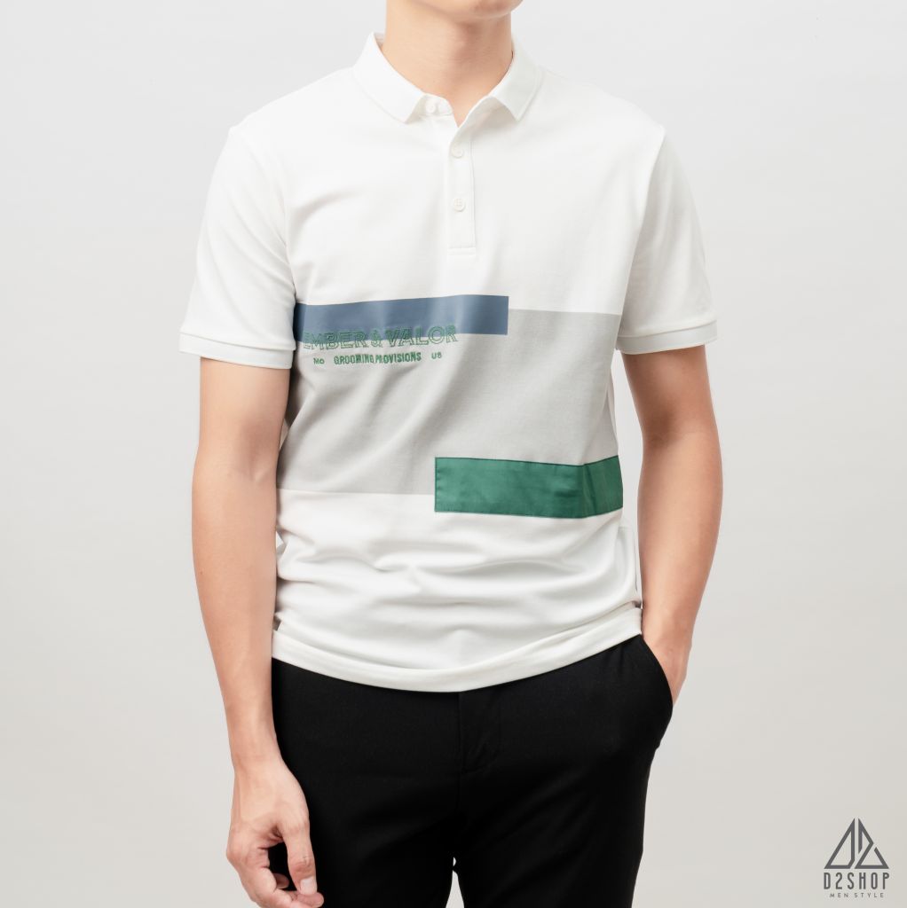 Áo polo phối ngực EMBER&VALOR