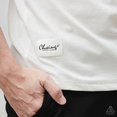 Áo polo phối viền ngực xanh