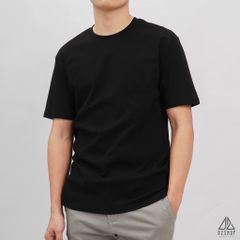 Áo thun cổ tròn trơn