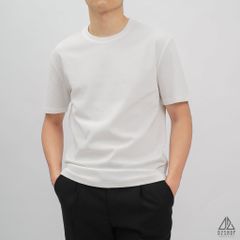 Áo thun cổ tròn trơn