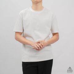 Áo thun cổ tròn trơn