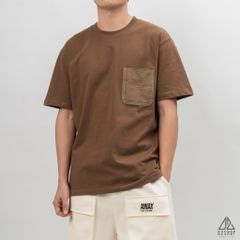Áo thun phối túi jean