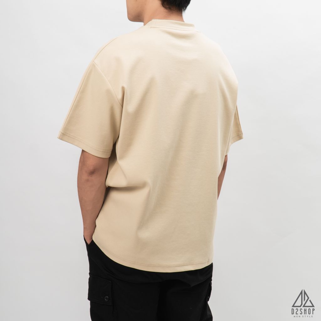 Áo thun trơn tay Raglan