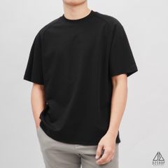 Áo thun trơn tay Raglan