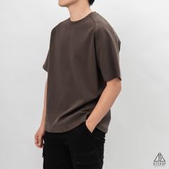 Áo thun trơn tay Raglan