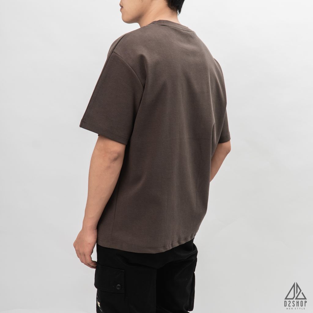 Áo thun trơn tay Raglan