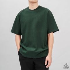 Áo thun trơn tay Raglan