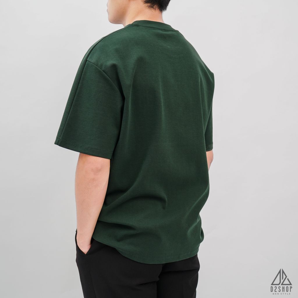 Áo thun trơn tay Raglan