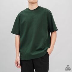 Áo thun trơn tay Raglan
