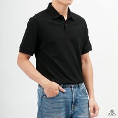 Áo polo trơn vải cotton