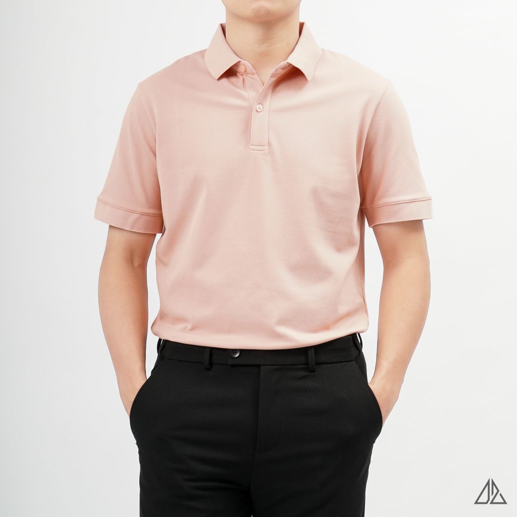 Áo polo trơn vải cotton