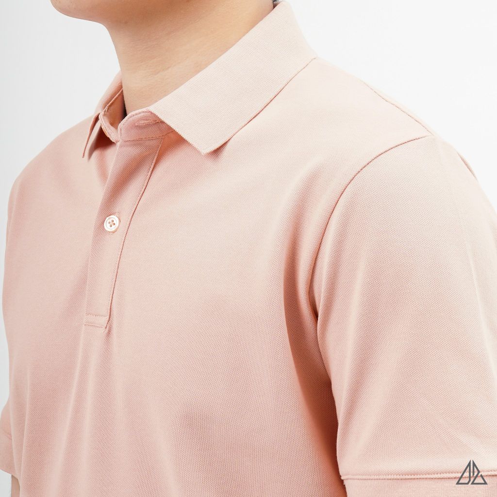 Áo polo trơn vải cotton