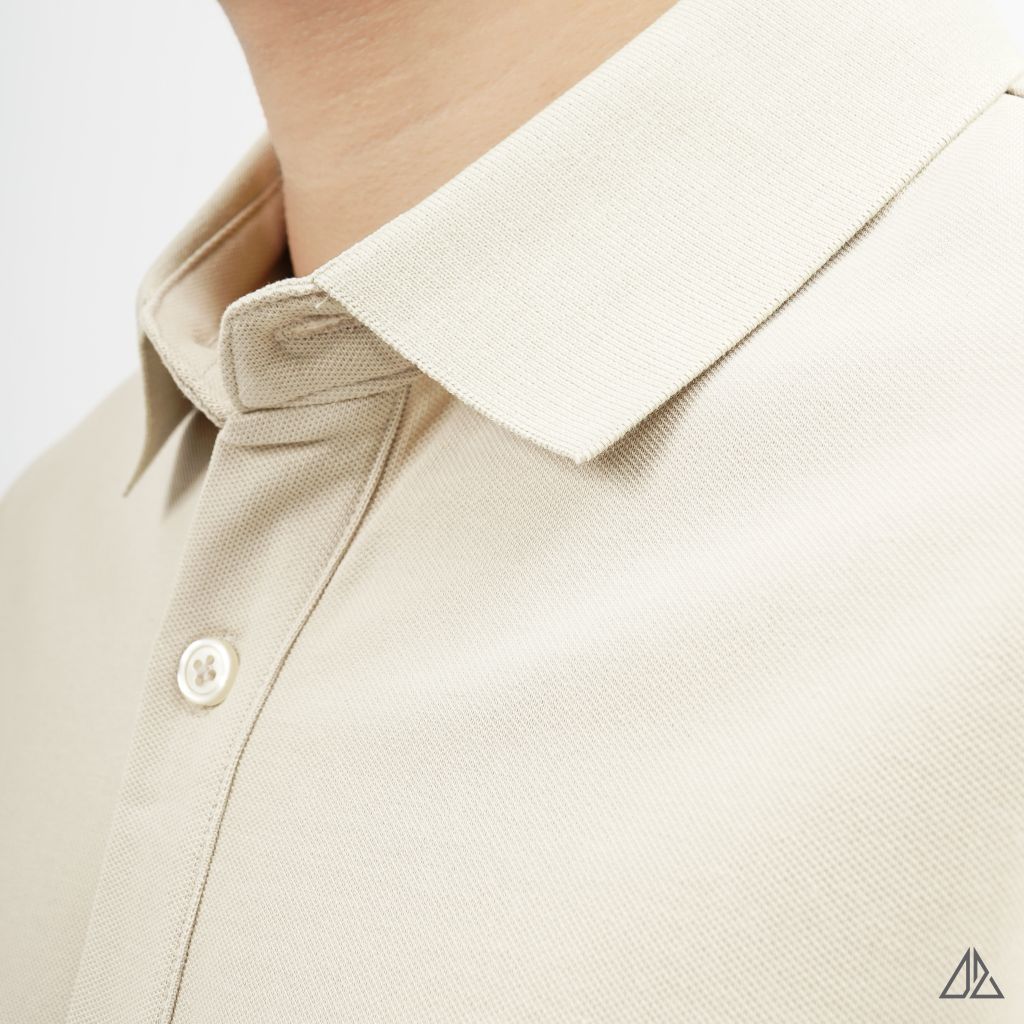 Áo polo trơn vải cotton