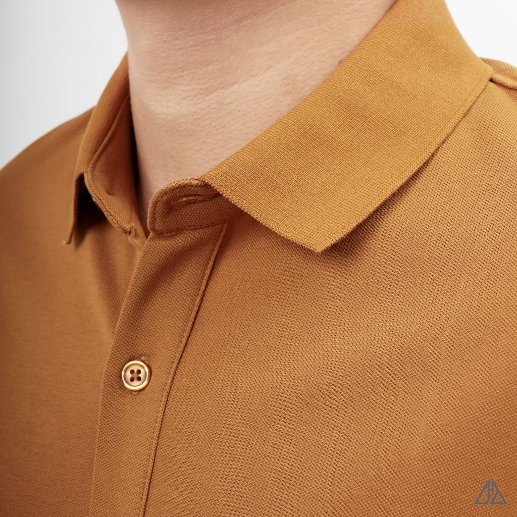 Áo polo trơn vải cotton