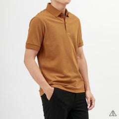Áo polo trơn vải cotton