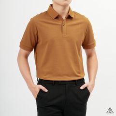 Áo polo trơn vải cotton