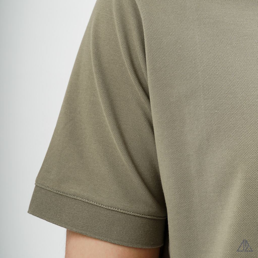 Áo polo trơn vải cotton