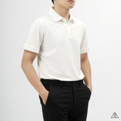 Áo polo trơn vải cotton