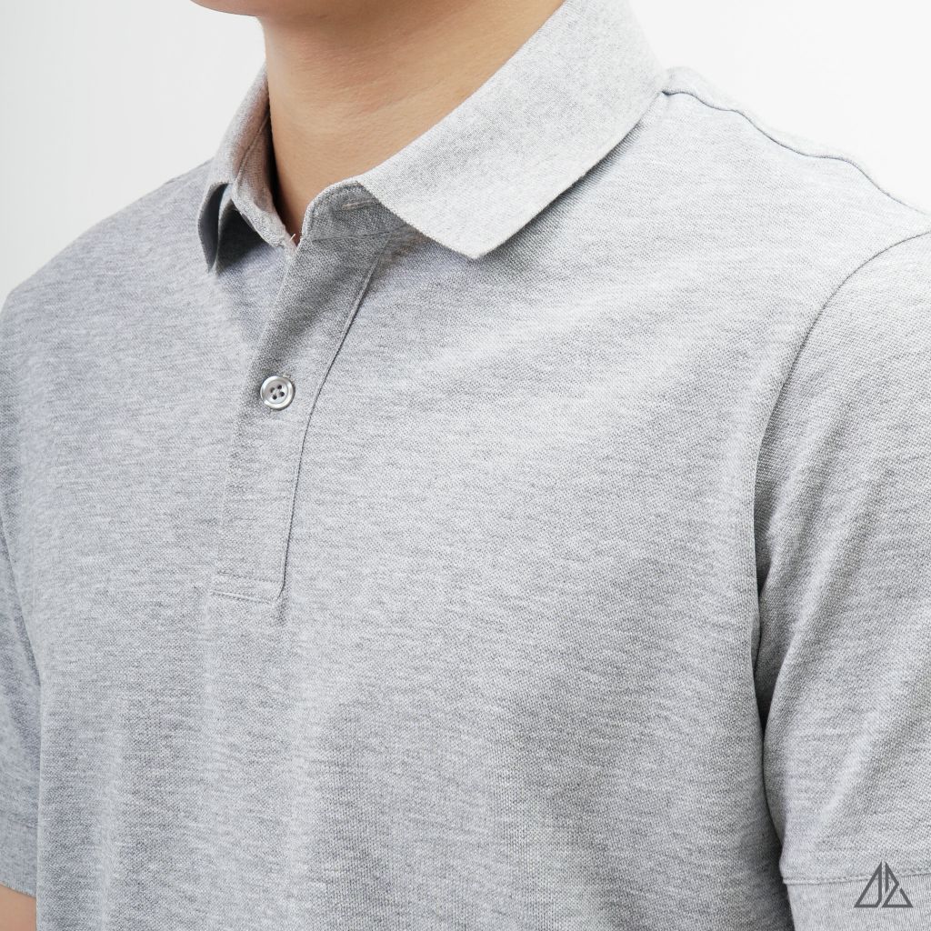 Áo polo trơn vải cotton