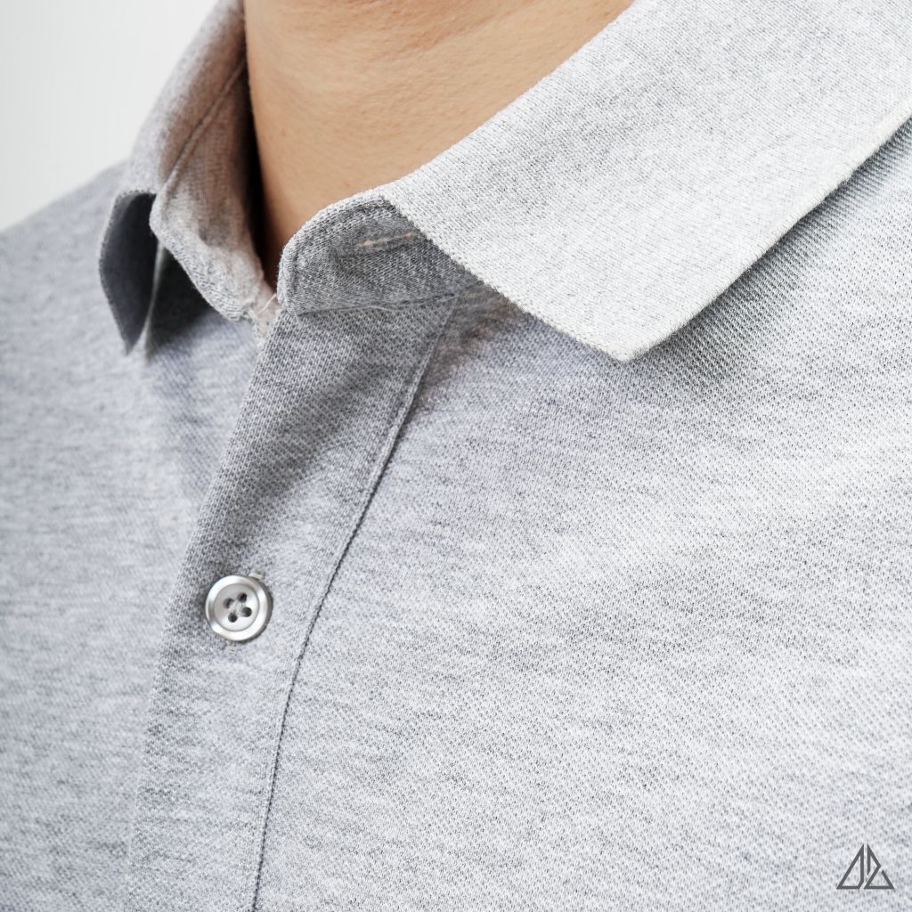 Áo polo trơn vải cotton