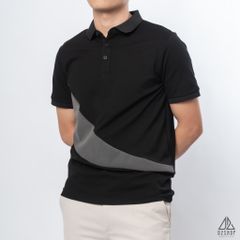 Polo phối xéo bụng in nhung