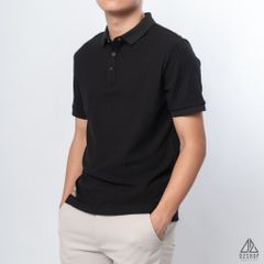 Polo trơn vải nhung sọc