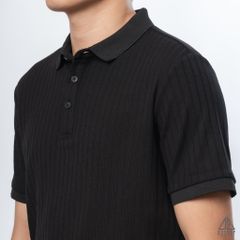 Polo trơn vải nhung sọc