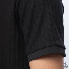 Polo trơn vải nhung sọc