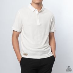 Polo trơn vải nhung sọc