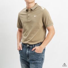 Áo polo thêu ngực THE P phối vai