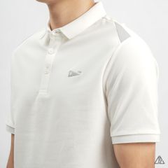 Áo polo thêu ngực THE P phối vai