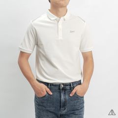 Áo polo thêu ngực THE P phối vai