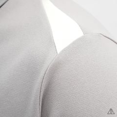 Áo polo thêu ngực THE P phối vai