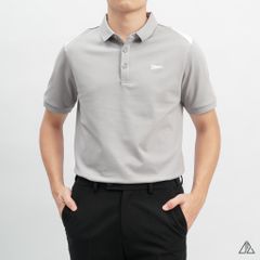 Áo polo thêu ngực THE P phối vai