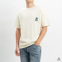 Áo thun cổ tròn in lưng PIXEL STYLE