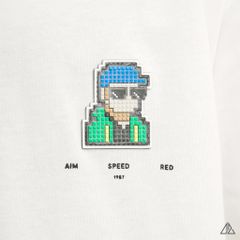Áo thun cổ tròn in lưng PIXEL STYLE