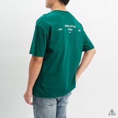 Áo thun cổ tròn in lưng PIXEL STYLE