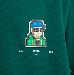 Áo thun cổ tròn in lưng PIXEL STYLE