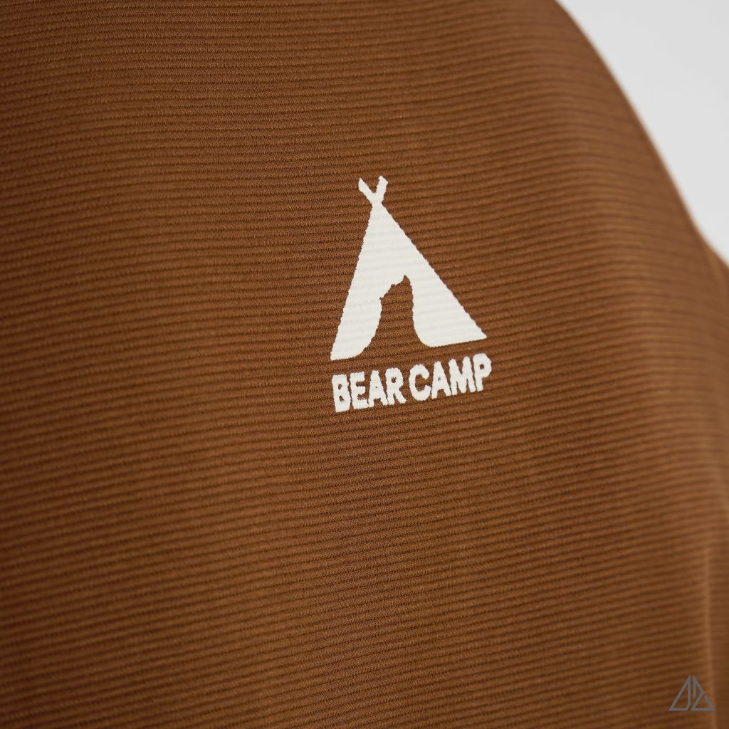 Áo thun cổ tròn Raglang thêu vai BEARCAMP