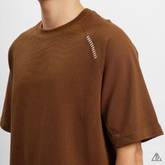 Áo thun cổ tròn Raglang thêu vai BEARCAMP