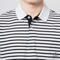 Áo polo sọc ngang