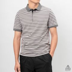 Áo polo sọc ngang
