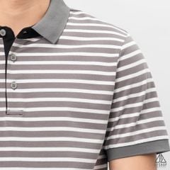 Áo polo sọc ngang