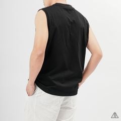 Áo thun ba lỗ phối viền eo LINEARFONT