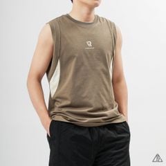 Áo thun ba lỗ phối viền eo LINEARFONT