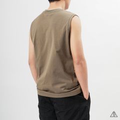 Áo thun ba lỗ phối viền eo LINEARFONT