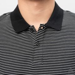Áo polo form rộng sọc nhỏ