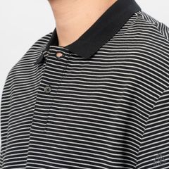 Áo polo form rộng sọc nhỏ