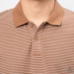 Áo polo form rộng sọc nhỏ